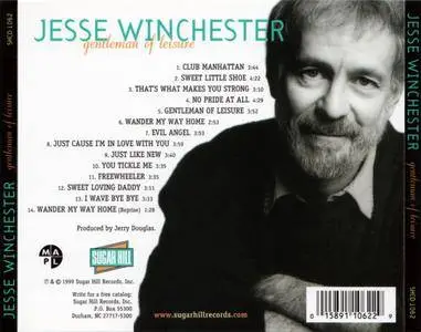 Jesse Winchester - Gentleman Of Leisure (1999) {Sugar Hill Records SHCD 1062}