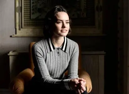 Daisy Ridley by A.J. Chavar for USA Today December 2019