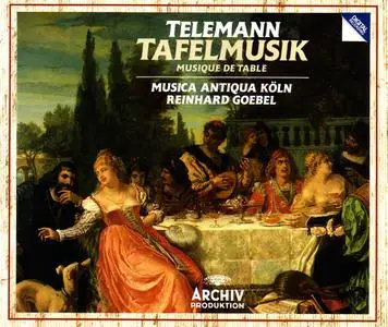 Reinhard Goebel, Musica Antiqua Koln - Georg Philipp Telemann: Tafelmusik (1989)