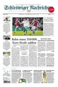 Schleswiger Nachrichten - 01. November 2018