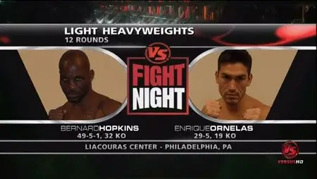 Bernard Hopkins vs Enrique Ornelas *Light Heavyweighs 12 Round, Friday Night*