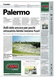 la Repubblica Palermo - 20 Febbraio 2019