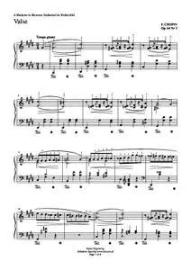 Valse - Op. 64 N°2