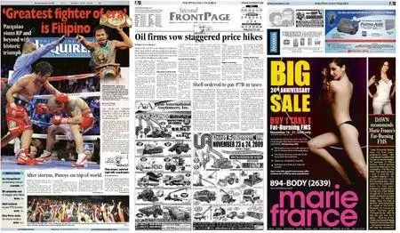 Philippine Daily Inquirer – November 16, 2009