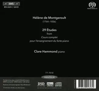 Clare Hammond - Hélène de Montgeroult: Études (2022)