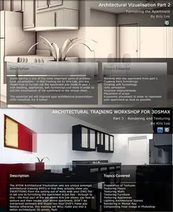 Architectural Visualization in 3DS Max (All 3 parts)