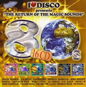 V.A.- I Love Disco 80's - Vol.1-Vol.8 (16CDs, 2005-2013)