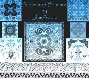 Chinese Kazak brushes for Adobe Photoshop