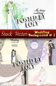 Wedding Backgrounds # 2 - Stock Vector