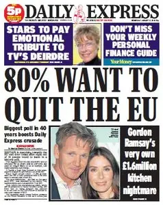 Daily Express - 21 Wednesday January 2015