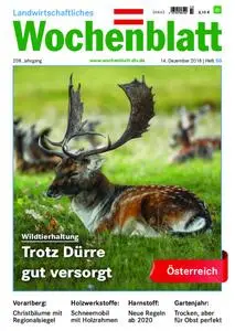 Bayerisches Landwirtschaftliches Wochenblatt Oesterreich - 13. Dezember 2018
