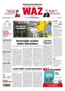 WAZ Westdeutsche Allgemeine Zeitung Castrop-Rauxel - 18. Dezember 2018