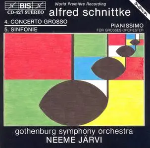 Alfred Schnittke - Concerto Grosso No. 4 (Symphony No. 5) - GSO, Neeme Järvi (1988) {BIS Schnittke Edition, BIS-427} (Item #2}