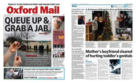 Oxford Mail – December 02, 2021