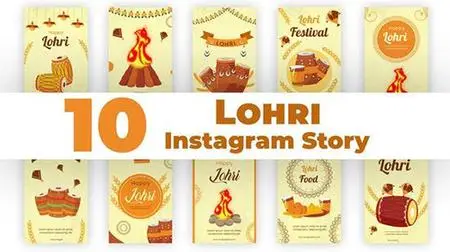 Lohri Instagram Story Pack 35412694