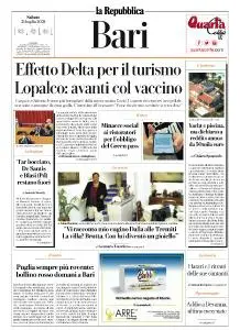 la Repubblica Bari - 31 Luglio 2021