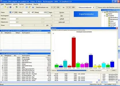 Buchhaltungssoftware TZ-EasyBuch 3.0.20 German