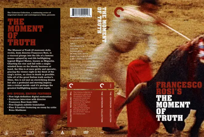 The Moment Of Truth Il Momento Della Verita 1965 The Criterion Collection 595 Reup Avaxhome