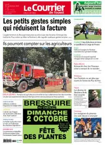 Le Courrier de l'Ouest Deux-Sèvres – 26 septembre 2022