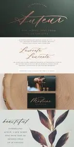 Auteur Script Font