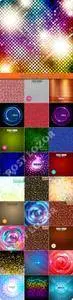 Abstract backgrounds and textures vector