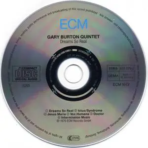 Gary Burton - Dreams So Real (1975) {ECM 1072}