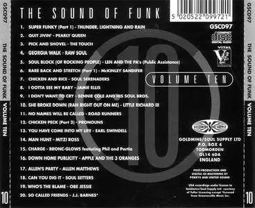 VA - The Sound Of Funk Volume Ten (1996) {Goldmine/Soul Supply} **[RE-UP]**