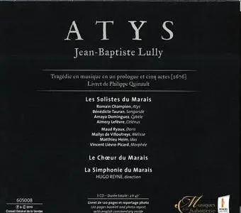 La Simphonie Du Marais, Hugo Reyne - Jean-Baptiste Lully: Atys (2010)