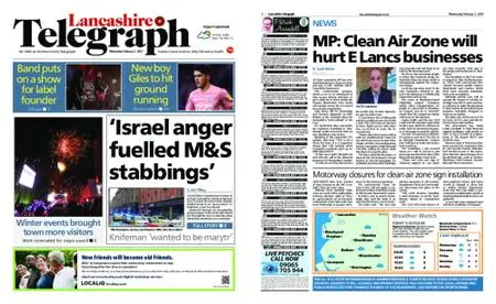 Lancashire Telegraph (Burnley, Pendle, Rossendale) – February 02, 2022