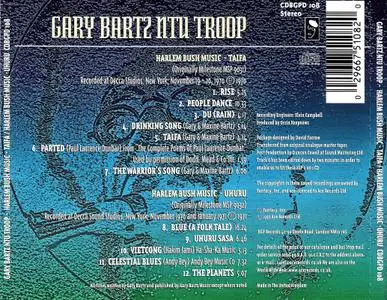 Gary Bartz Ntu Troop - Harlem Bush Music: Taifa & Uhuru (1997)