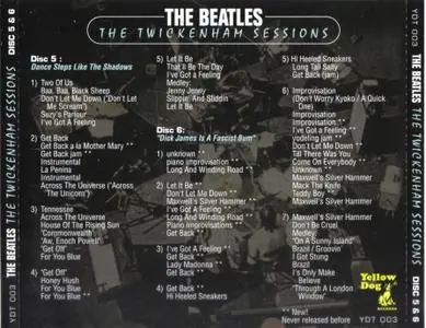 The Beatles - The Twickenham Sessions (1969) {8CD Box Set, Yellow Dog Records YDT 001-4 rel 1999}