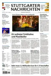 Stuttgarter Nachrichten Blick vom Fernsehturm - 20. Dezember 2018