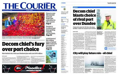 The Courier Dundee – October 15, 2018