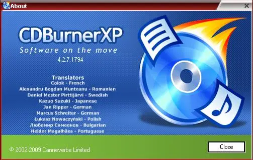 CDBurnerXP Pro v4.2.7.1849 Portable