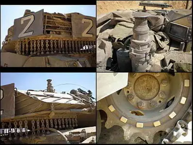 Merkava Siman 2 Bet BATASH (Mk2D) Walk Around