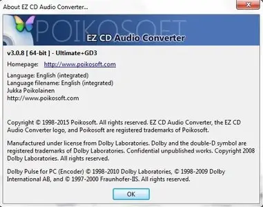 EZ CD Audio Converter 3.0.8.1 Multilingual + Portable (x86/x64)