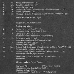 György Ligeti - György Ligeti Edition 5: Mechanical Music (1997)