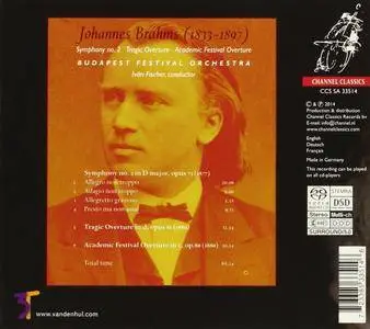 Budapest Festival Orch, Iván Fischer - Brahms: Symphony No. 2 (2014) [Official Digital Download 24/192]