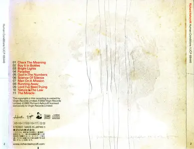 Richard Ashcroft - Human Conditions (2002) [Japanese Edition]