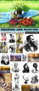 Drawing and Painting Collection - 25 HQ Images