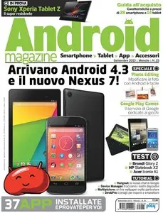 Android Magazine No.25 - Settembre 2013 / Italia