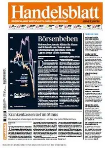 Handelsblatt - 25 August 2015