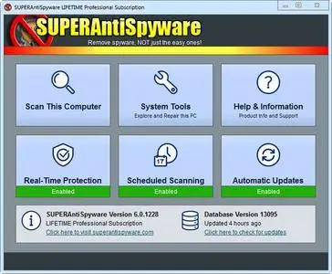 SUPERAntiSpyware Professional 6.0.1240 Multilingual
