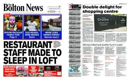 The Bolton News – October 16, 2018