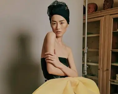 Liu Wen by Yu Cong for Vogue China July 2020