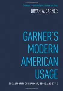 Garner's Modern American Usage, 3 edition