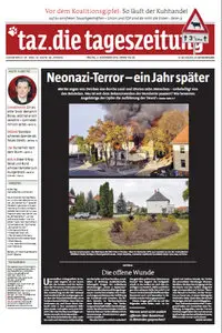 Tageszeitung TAZ vom 02 November 2012
