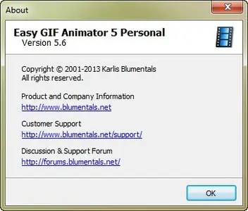 Blumentals Easy GIF Animator 5.6 DC 15.07.2013