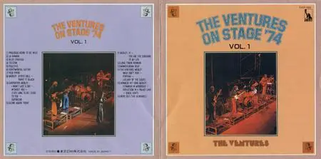 The Ventures - Live Box, Vol. 3 (1993) {4CD Set, Liberty ‎Japan TOCP-7826~29 rec 1974-1975}