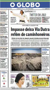 Jornal O Globo - 31 de julho de 2012 - Terça